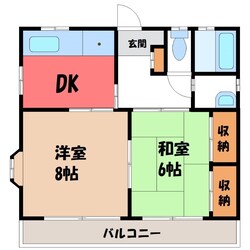 小金井駅 徒歩20分 1階の物件間取画像